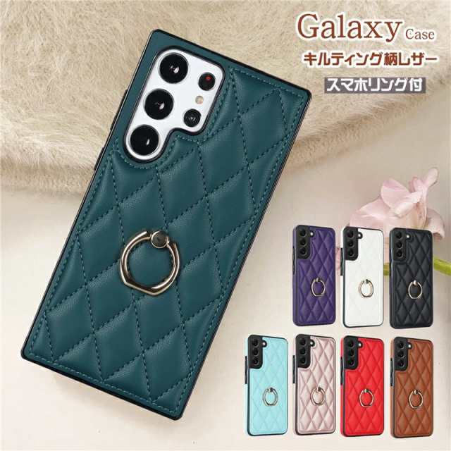 GalaxyS22 S22Ultra スマホケース スマホリング付き Galaxy S22 Ultra